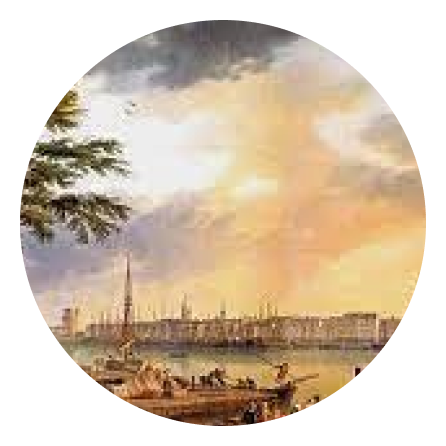 Gravure d’un port antillais au 17e siècle